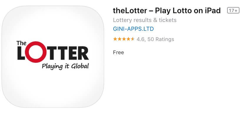 Application iOS/Android The Lotter
